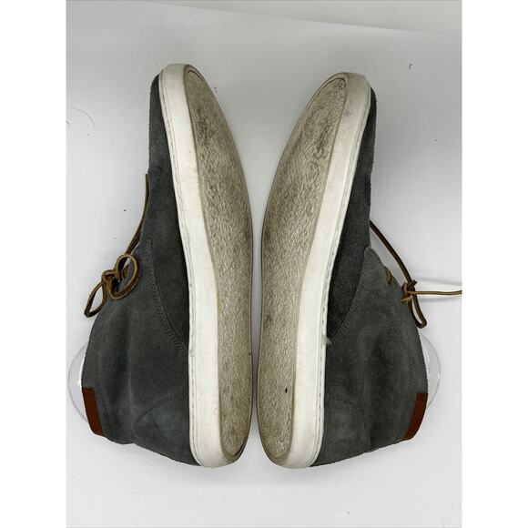 Mens Kenneth Cole Reaction MR62491SU Nine To Five SU Gray Suede Shoe Size 11.5 - Picture 5 of 9